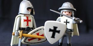 Residenzschloss Mergentheim, Playmobil-Ausstellung, Deutschordensritter