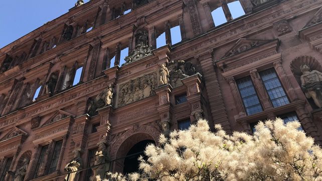 Schloss Heidelberg, Fassade Friedrichsbau