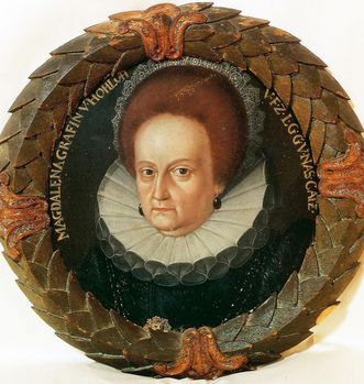 Portrait von Magdalena von Nassau-Katzenelnbogen