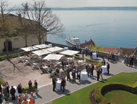 Neues Schloss Meersburg, Terrasse