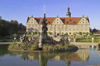 Herkulesbrunnen im Schlossgarten Weikersheim