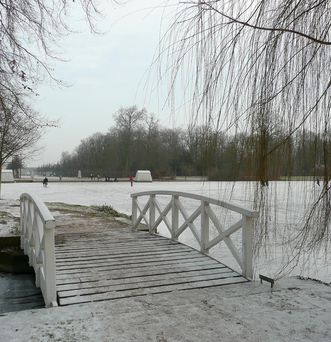 Brücke im Schlossgarten Schwetzingen