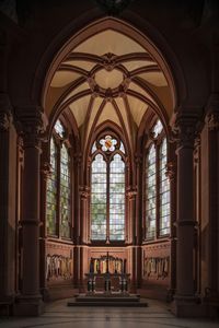 Großherzogliche Grabkapelle Karlsruhe, Innenansicht Altar 