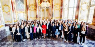 Gruppenfoto der Staatlichen Schlösser und Gärten Baden-Württemberg