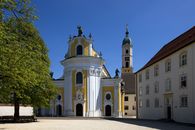 Eingang Klosterkirche Kloster Ochsenhausen