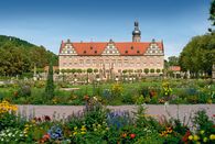 Weikersheim Palace, view of the palace from the gardens; Photo: Staatliche Schlösser und Gärten Baden-Württemberg, unknown