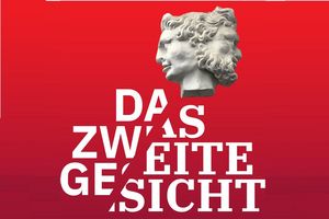 Neues Schloss Meersburg, Werbemotiv der Ausstellung „Das zweite Gesicht“