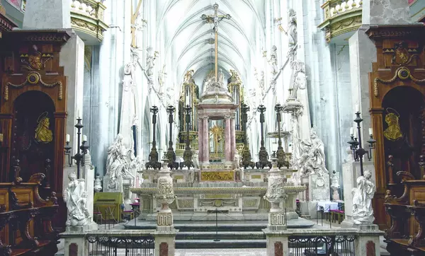 Kloster und Schloss Salem, Innenansicht des Münsters