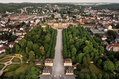 Schloss Bruchsal, Luftansicht