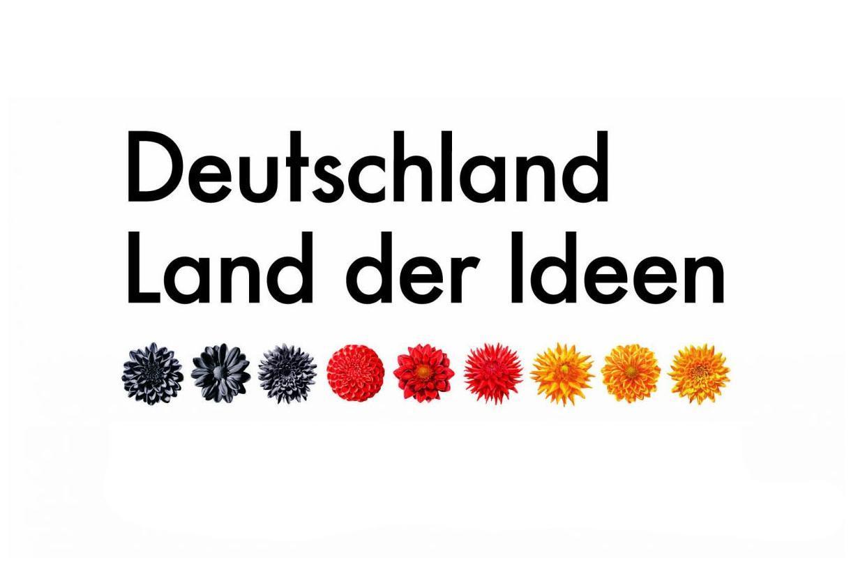 Logo der Initiative „Deutschland – Land der Ideen“